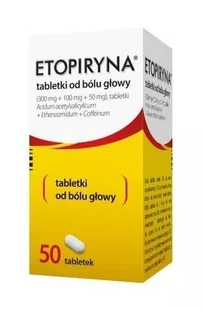 Polpharma Etopiryna 50 szt. - Przeziębienie i grypa - miniaturka - grafika 1