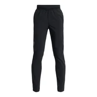 Koszulki i topy damskie - Chłopięce spodnie treningowe Under Armour UA Unstoppable Tapered Pant - czarne - miniaturka - grafika 1