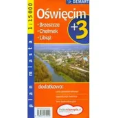 Przewodniki - Demart  Oświęcim plus 3 plan miasta 1:15 000 - miniaturka - grafika 1
