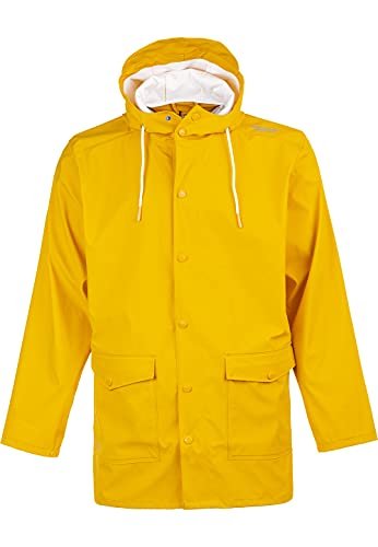 WEATHER REPORT Męska kurtka przeciwdeszczowa Erik 5005 Golden Rod 4XL