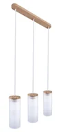 Lampy sufitowe - Biała skandynawska lampa wisząca nad stół - S238 D0-P53 - miniaturka - grafika 1