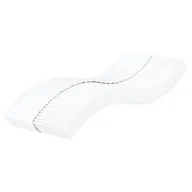 Materace - vidaXL Materac piankowy, biały, 100x210 cm, twardość H2/H3 - miniaturka - grafika 1