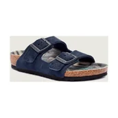 Buty dla dziewczynek - Birkenstock Skórzane klapki Arizona | narrow fit - miniaturka - grafika 1