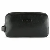 Kosmetyczki, organizery i kuferki - Piquadro Modus Special Leather Toiletry Bag 25 cm black - miniaturka - grafika 1