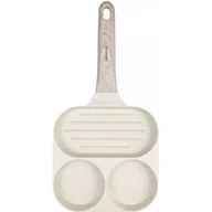 Patelnie - Patelnia Marmurkowa do jajek 3 Sekcje KLAUSBERG KB-7818 - miniaturka - grafika 1