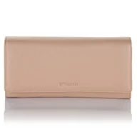 Portfele - Duży portfel damski Valentini Metallic 123M-277 - różowy - miniaturka - grafika 1