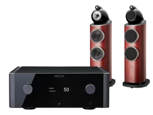 Rotel Michi X5 S2 (czarny) + 803 D4 (rosenut) - Zestawy stereo - miniaturka - grafika 1