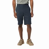 Spodenki męskie - Krótkie spodenki męskie Jack Wolfskin DESERT SHORTS M night blue - 46 - miniaturka - grafika 1