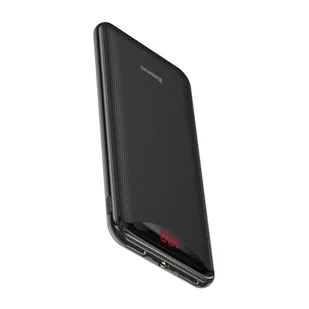 Baseus Gentleman power bank ładowarka 10000mAh 2x USB 2.1A czarny (PPLN-01) hurtel-54064-0 - Powerbanki - miniaturka - grafika 21