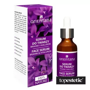 Orientana Bio Serum do twarzy BRAHMI i kwas hialuronowy 30ml - Serum do twarzy - miniaturka - grafika 3