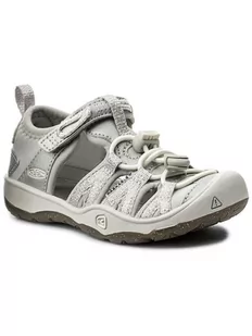 Keen Sandały Moxie Sandal 1018363 Srebrny - Buty trekkingowe dziecięce - miniaturka - grafika 1