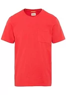 Koszulki męskie - camel active Męski t-shirt 409740/1T07, Berry Red, XXL, czerwony (berry red), XXL - miniaturka - grafika 1