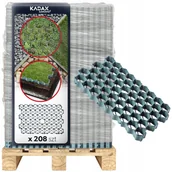 Pozostałe narzędzia ogrodowe - KADAX Kratka Parkingowa Trawnikowa 60x40cm 208szt. 52m2 - miniaturka - grafika 1