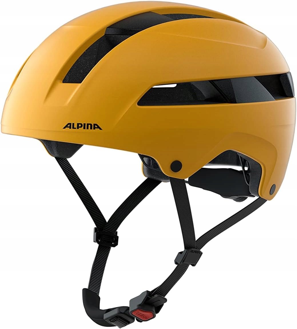 Kask rowerowy Alpina Urban Soho Burned Yellow Matt M 55-59cm