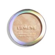 Rozświetlacze do twarzy i ciała - Lumene Natural Glow Highlighter rozświetlacz do twarzy 1 Luminous Glow 8.5g - miniaturka - grafika 1