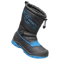 Śniegowce damskie - Dziecięce Śniegowce KEEN SNOW TROLL WP KE-1026755 – Szary - miniaturka - grafika 1