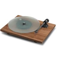 Gramofony - Pro-Ject T1 EVO gramofon z wkładką MM (orzech) - miniaturka - grafika 1