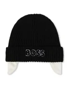Czapki dla dzieci - Boss Czapka J01147 Czarny - miniaturka - grafika 1