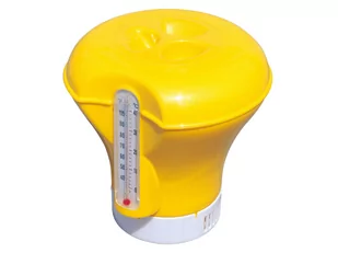 Dozownik chemii basenowej Bestway 2w1, żółty, 18,5 cm - Akcesoria do basenów - miniaturka - grafika 1
