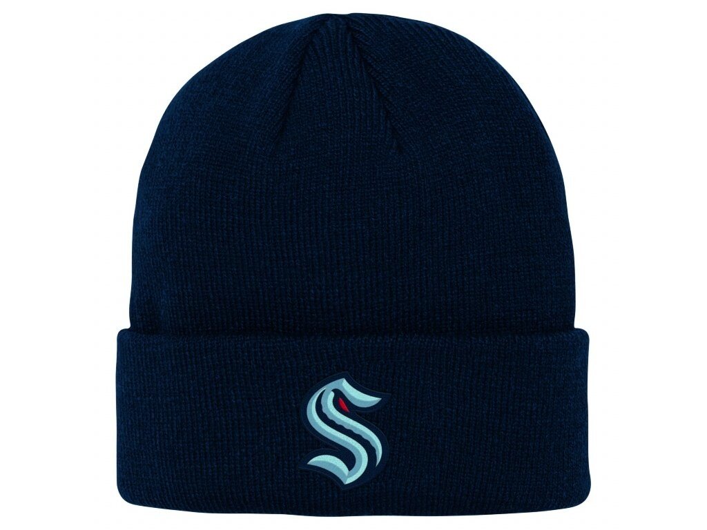 Czapka Fanatics Cuff Knit Seattle Kraken Senior
