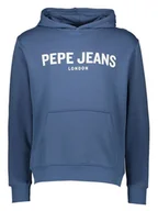 Bluzy męskie - Pepe Jeans Bluza w kolorze niebieskim - miniaturka - grafika 1