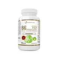 Suplementy diety - PROGRESS LABS Vitamin B6 P-5-P 50mg Koenzymatyczna + Inulina 120caps - miniaturka - grafika 1