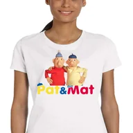 Koszulki i topy damskie - P163 KOSZULKA DAMSKA SĄSIEDZI PREZENT BAWEŁNA PAT MAT DLA SĄSIADA L - miniaturka - grafika 1