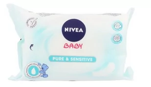 Nivea Baby Pure & Sensitive chusteczki pielęgnacyjne dla dzieci Cleansing Wipes) 63 szt - Chusteczki nawilżane - miniaturka - grafika 2