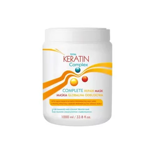 Ce-Ce Total Keratin Complex Maska Mleko 1 L - Maski do włosów - miniaturka - grafika 1