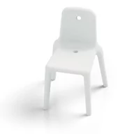 Krzesła - Krzesło Mellow białe - Lyxo Design - miniaturka - grafika 1