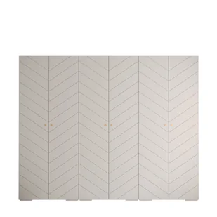 Szafa przesuwna Garderoba MANHATTAN RYFEL 4 300 gł. 47 biały - Szafy - miniaturka - grafika 1