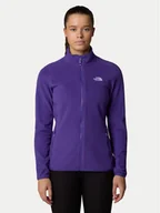 Bluzy damskie - The North Face Polar Glacier NF0A855O Fioletowy Regular Fit - miniaturka - grafika 1