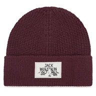 Odzież trekkingowa męska - Czapka Jack Wolfskin Badge A61610 Fioletowy - miniaturka - grafika 1