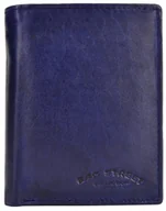 Portfele - GRANATOWY Portfel Męski SKÓRZANY Pionowy Młodzieżowy SKÓRA Bag Street NAVY - miniaturka - grafika 1