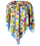 Apaszki i szaliki damskie - Chusta apaszka delikatna w koty Piękny prezent - miniaturka - grafika 1