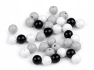 Półfabrykaty do biżuterii - Koraliki Plastikowe Color Mix9 - 8Mm 20Szt - miniaturka - grafika 1
