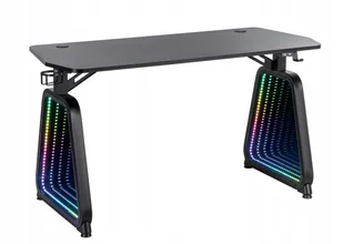 SOLIDNE BIURKO CORTEK SPECTRE INFINTY LED GAMING RAGE RESIST - Biurka gamingowe - miniaturka - grafika 1