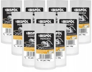 ZESTAW Wkłady do zniczy parafinowe BISPOL P90 25H 10szt. + Zapałki DABSTER_PL 38szt. - Lampiony i znicze - miniaturka - grafika 1