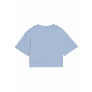 Młodzieżowa krótka koszulka Essentials 2 Colour z logo PUMA No. 1 PUMA - Odzież sportowa dziecięca - miniaturka - grafika 1
