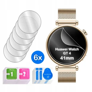 FOLIA do Huawei Watch GT 4 41mm HYDROŻELOWA OCHRONNA na ekran 6 sztuk - Akcesoria do smartwatchy - miniaturka - grafika 1