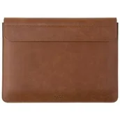 Torby na laptopy - Fixed Skórzane etui Oxford do MacBook Air 13,6" 2022 M2, brązowe - miniaturka - grafika 1