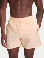 Kąpielówki męskie - Tommy Hilfiger Szorty kąpielowe UM0UM03258 Pomarańczowy Regular Fit - miniaturka - grafika 1