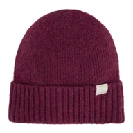 Czapki damskie - Regatta Czapka damska zimowa Ribbed Basic Burgundowy - miniaturka - grafika 1