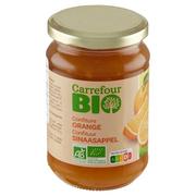 Carrefour Bio Ekologiczny dżem z pomarańczy z cukrem trzcinowym 360 g