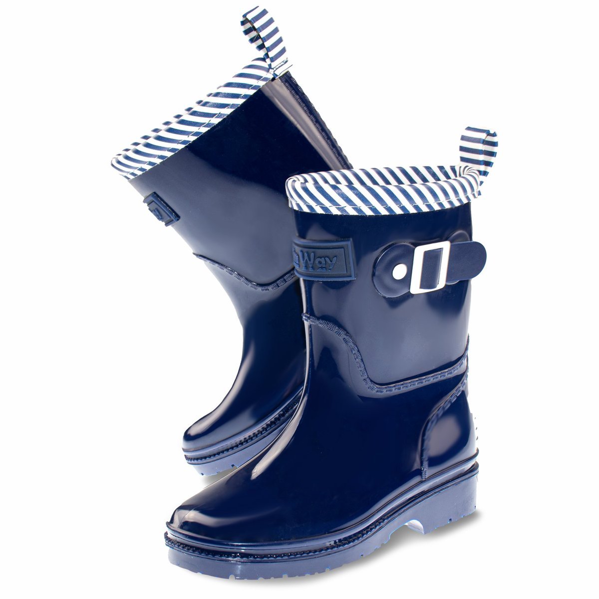 Kalosze dziecięce z klamrą granatowe Rain Way rozmiar 25