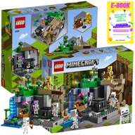 Klocki - Lego Prezent Minecraft - Loch Szkieletów Klocki + Ebook - miniaturka - grafika 1