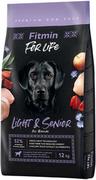 Sucha karma dla psów - Fitmin Dog for Life Light & Senior - 2 x 12 kg Dostawa GRATIS! - miniaturka - grafika 1