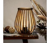 Lampy stojące - Solight WO3106 - LED Dekoracyjna lampa stołowa LED/2xAA bambus - miniaturka - grafika 1