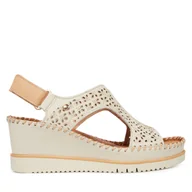 Sandały damskie - Sandały Pikolinos Aguadulce W3Z-1623C1 Biały - miniaturka - grafika 1