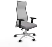Fotele i krzesła biurowe - Krzesło Biurowe Piqueras y Crespo B2D086N Szary - miniaturka - grafika 1